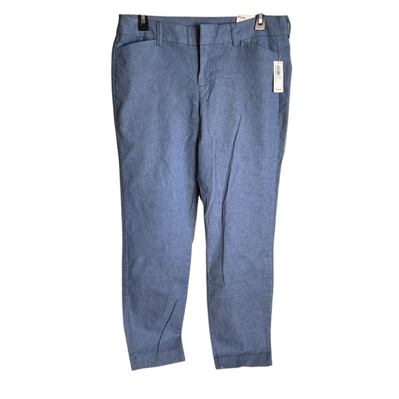 Old Navy Women's Blue Ankle Pants - Picture 1 of 9